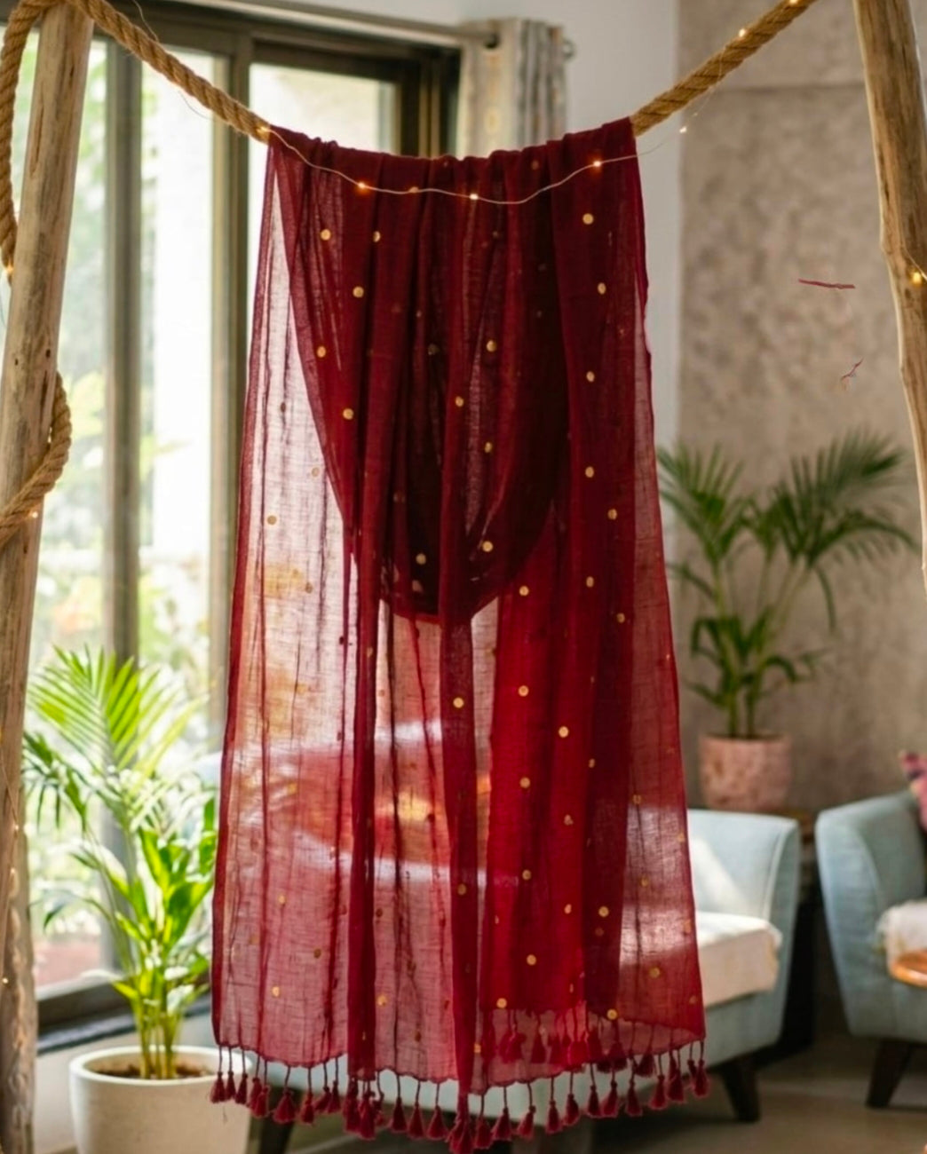 Mul Cotton gini work saree