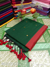 Khadi cotton gini work saree