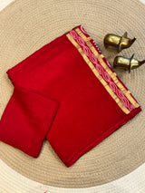 Replica Viscose satin silk saree with bandhej pallu