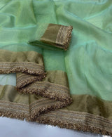 Banarasi Premium glass Tissue Silk saree