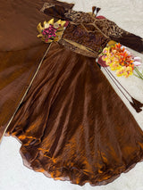 Space silk elegant lehanga set