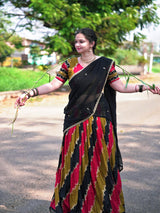 Marshmallow Matte Fully Stitched Half saree