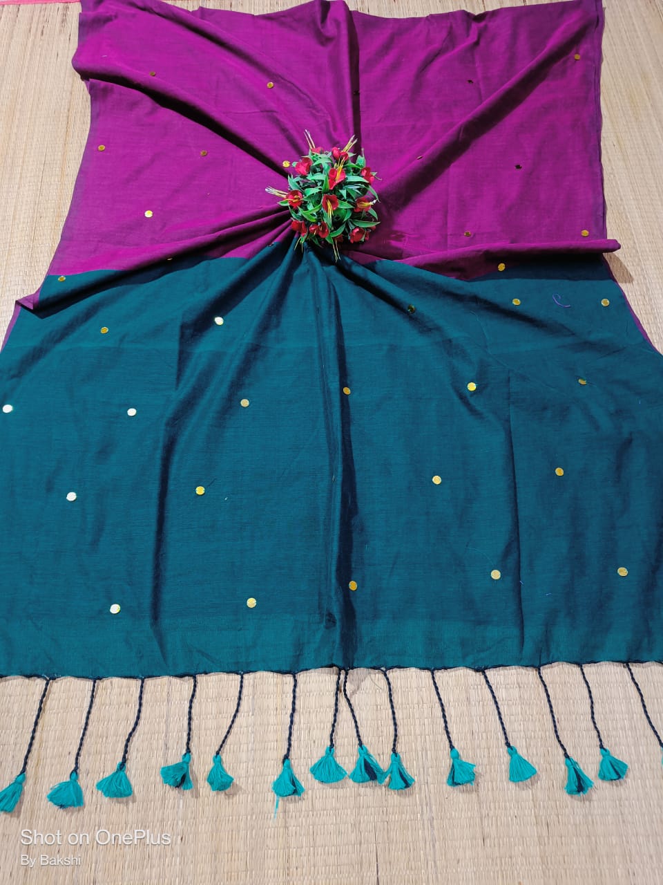 Khadi cotton saree
