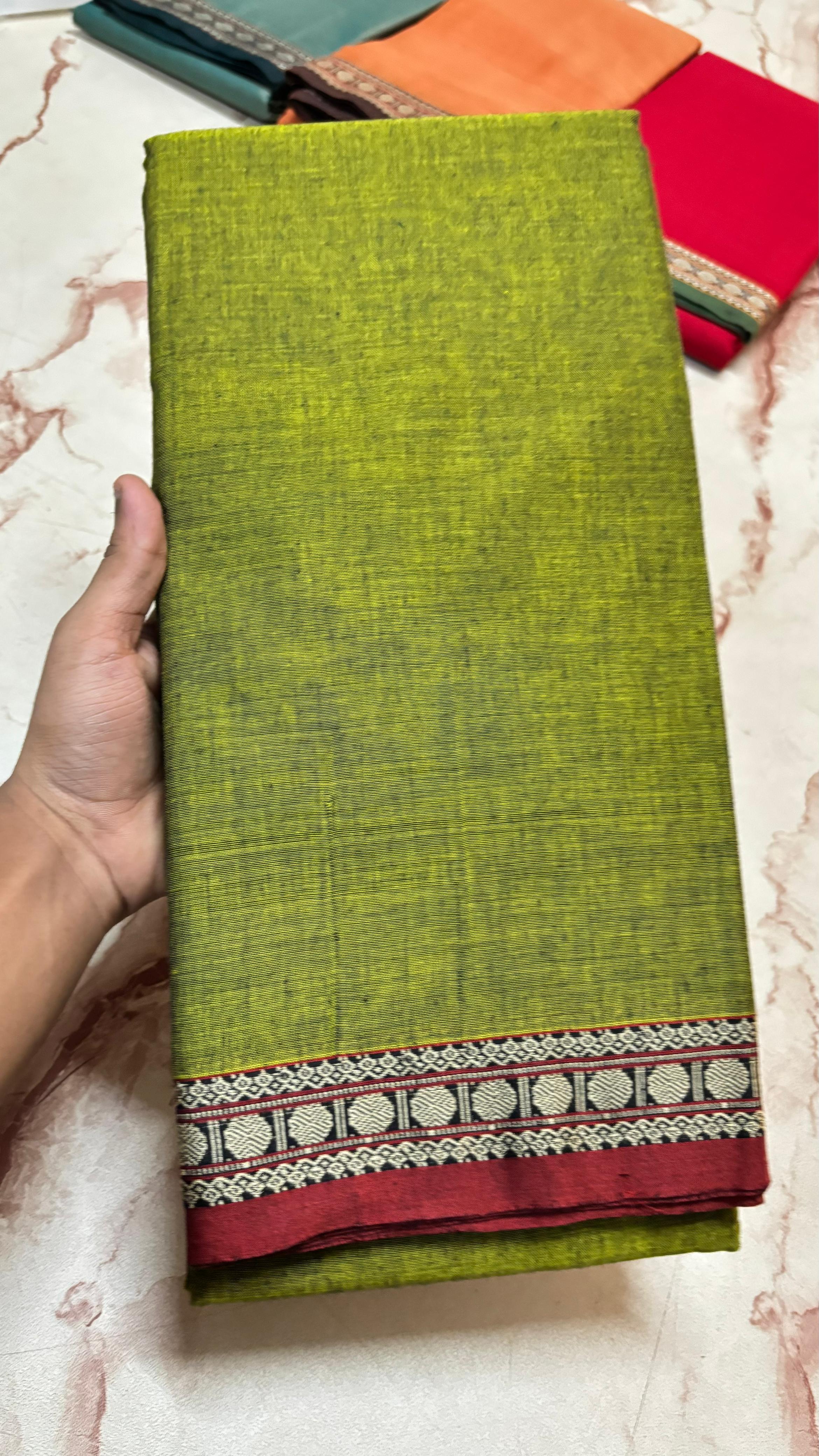 Narayanpeta Rudraksha boarder saree