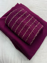 Rangoli crush with katli hand work