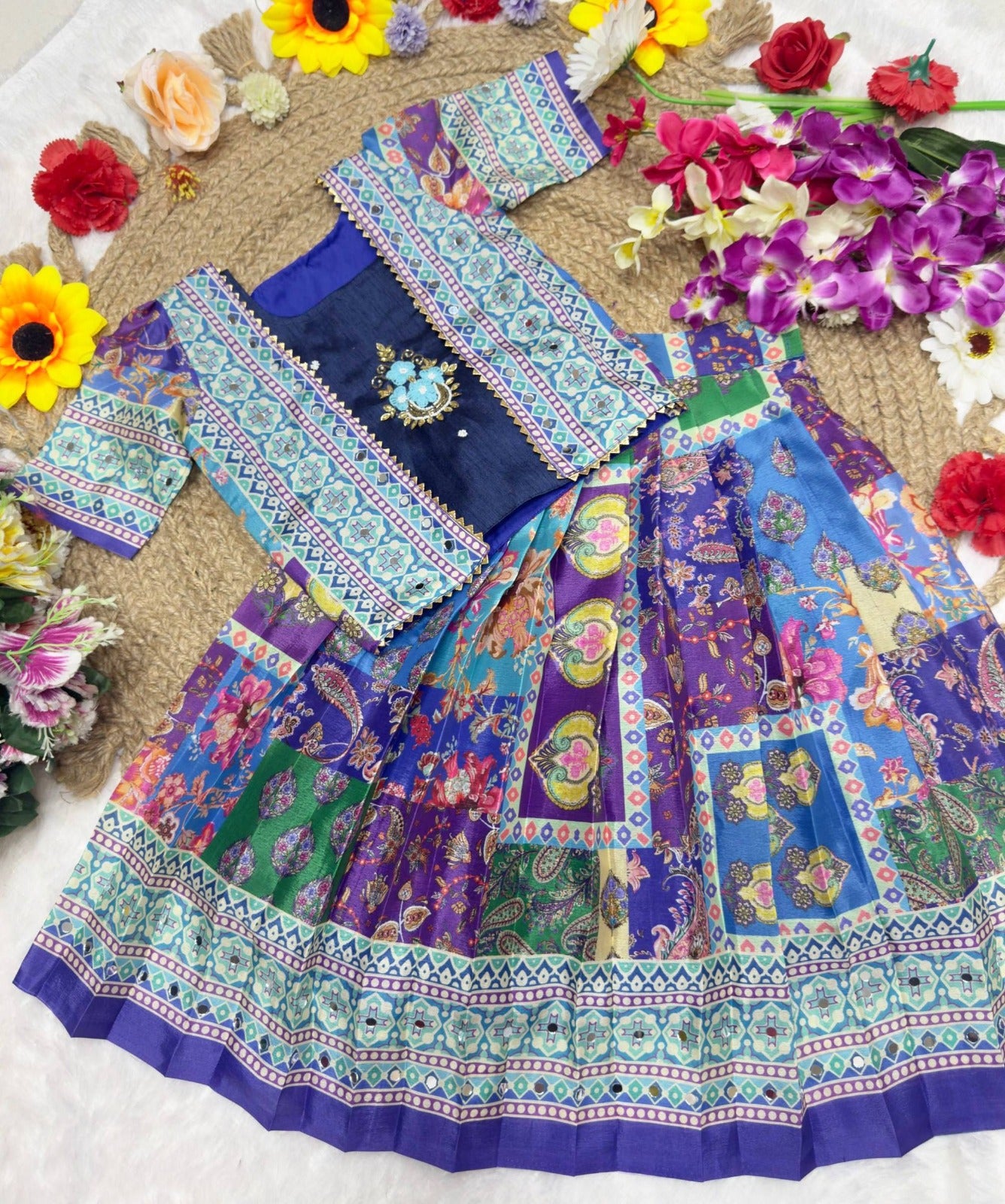 Laya Kids lehanga choli