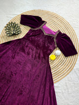 Velvet frocks