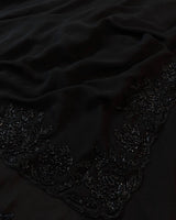 Georgette handwork saree