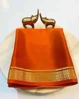 Mysore silk saree gap boarder