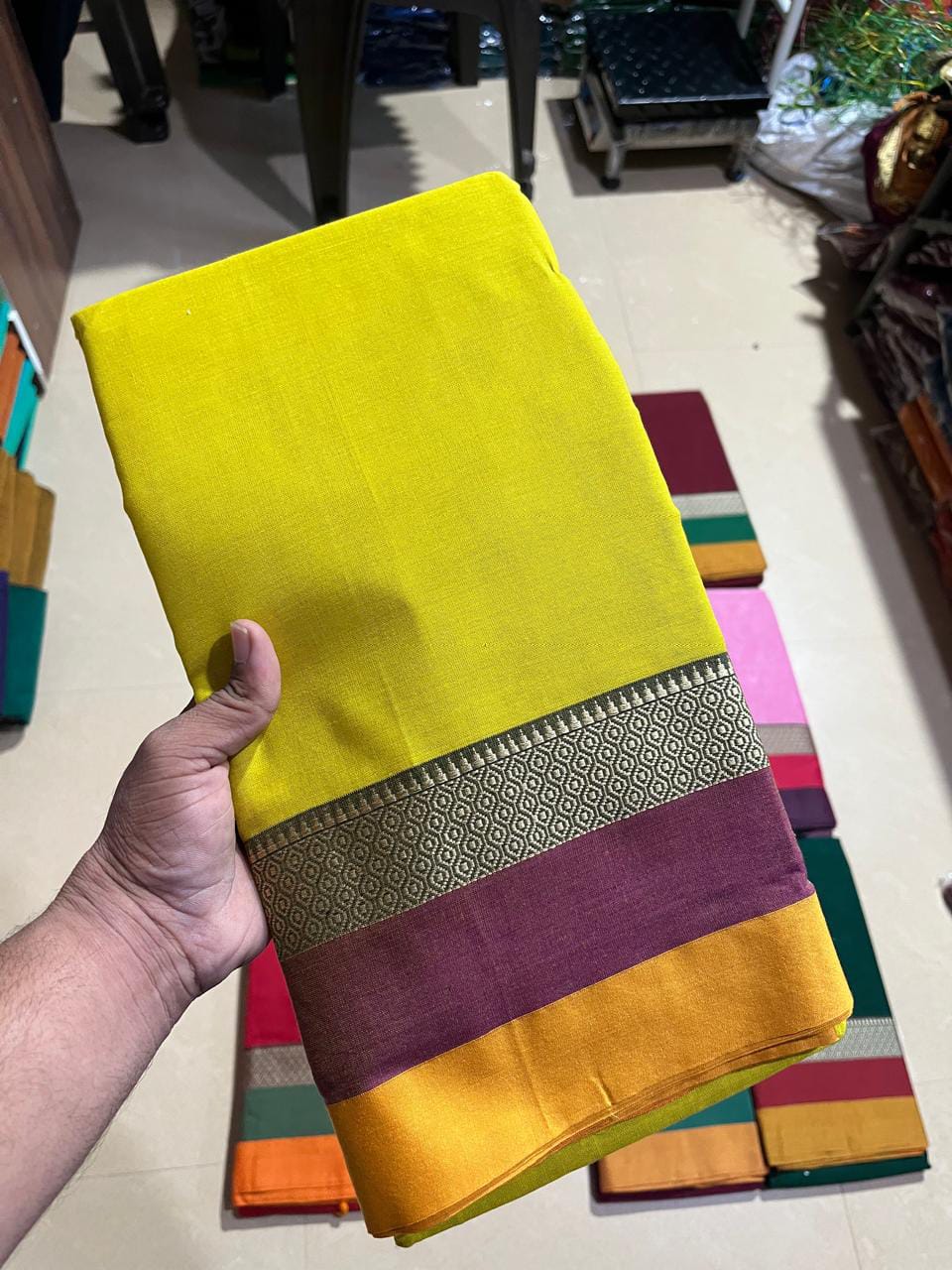 Narayanpeta cotton maharani boarder saree