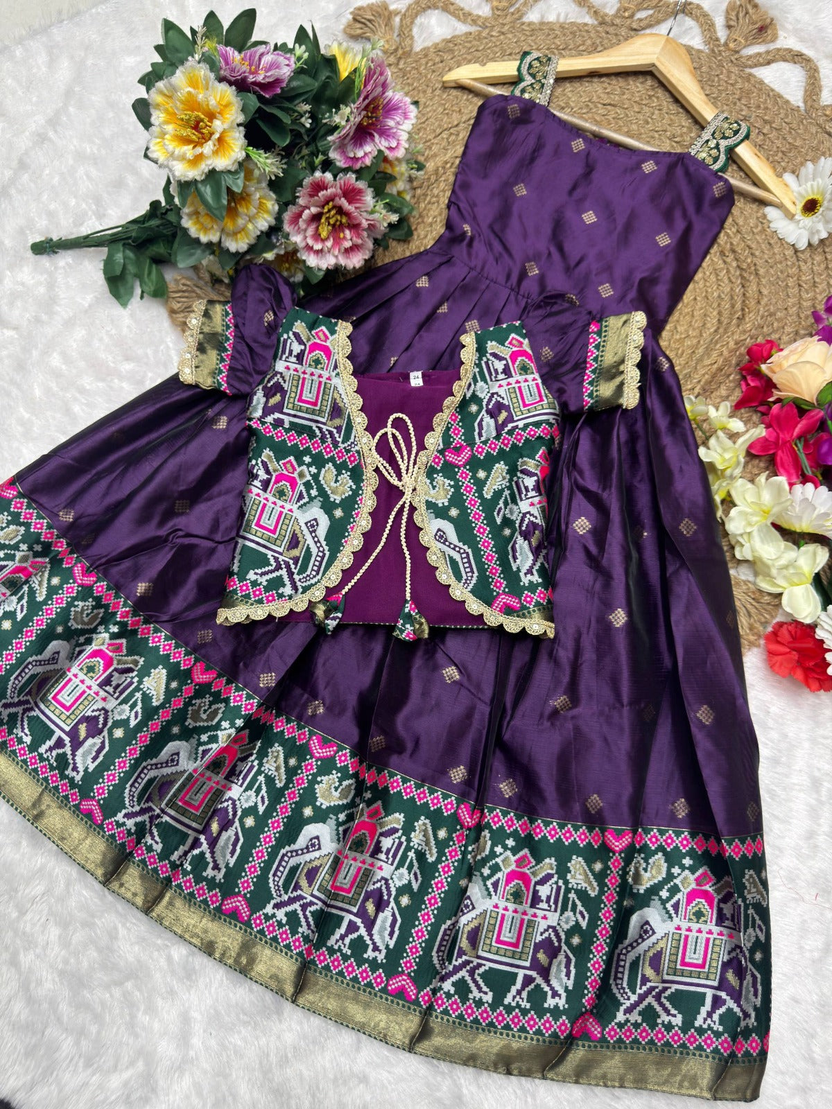 Diya kids beauty coat gown