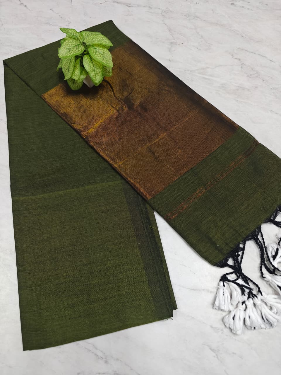 Nayanthara Inspired Khadi Saree