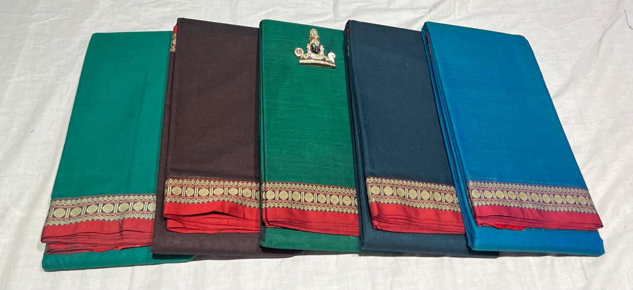 Narayanpeta Rudraksha boarder saree