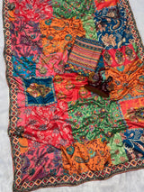 Premium Laya celeb inspired ajrak saree