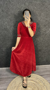 Velvet Party Frocks