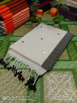 Khadi cotton gini work saree