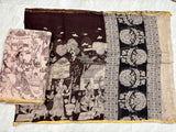 Kota cotton pure kalamkari dress material