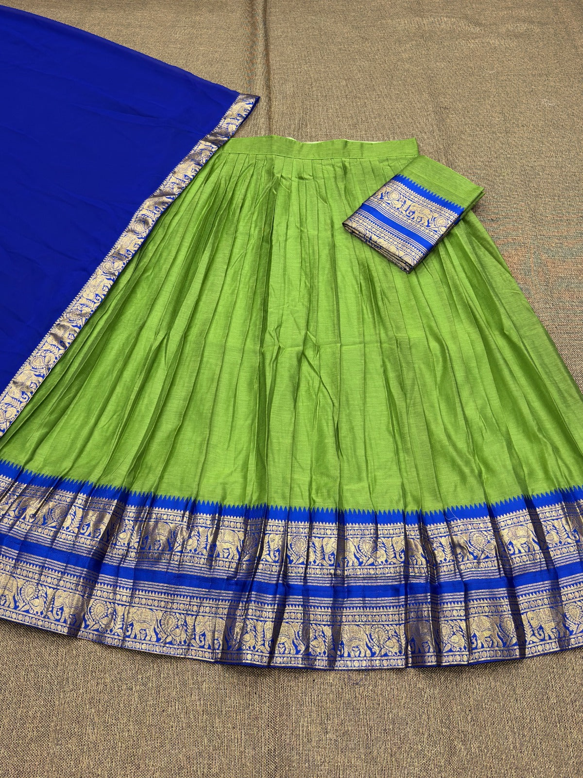 Chettinad style half sarees