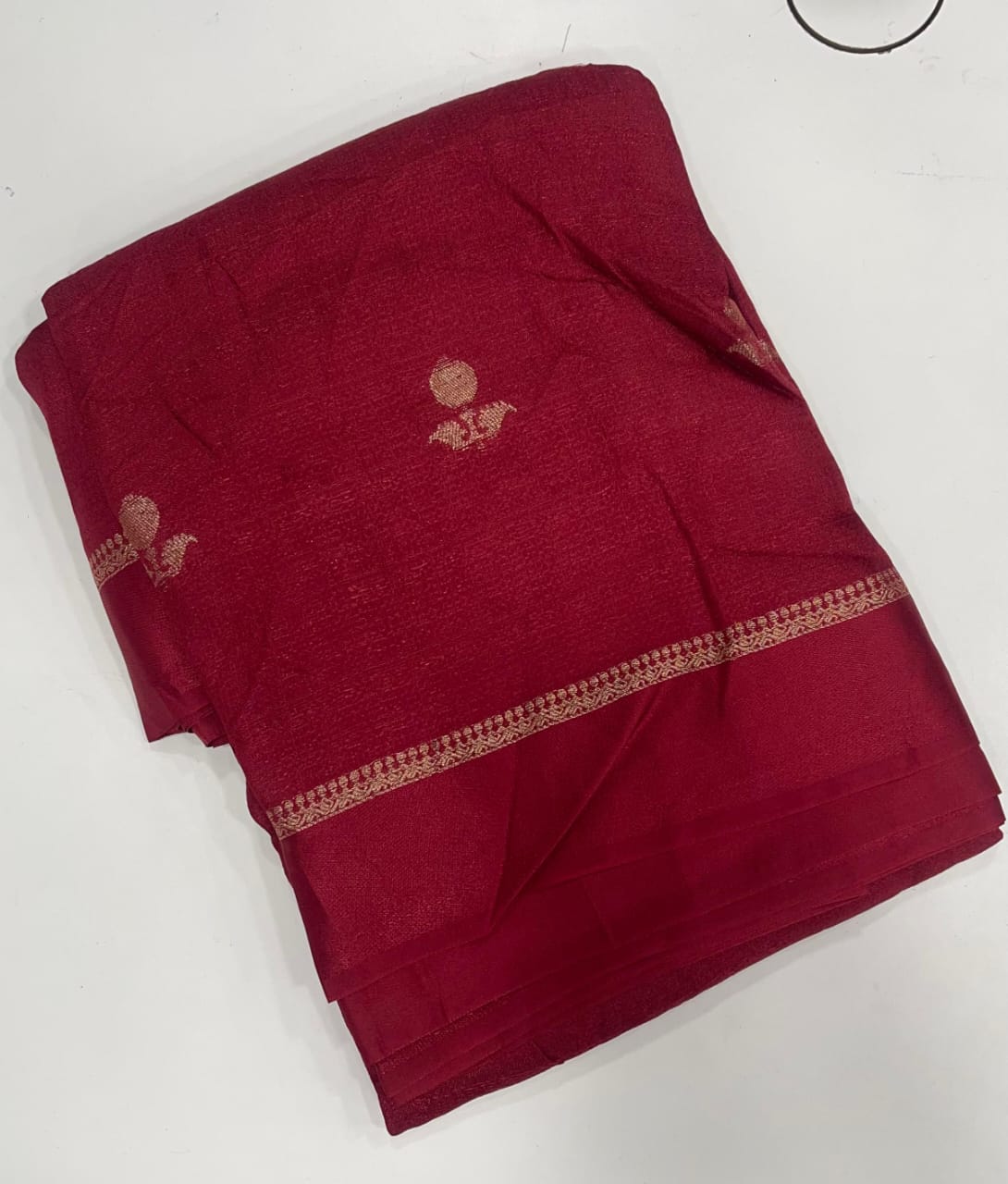 Viscose khadi silk saree