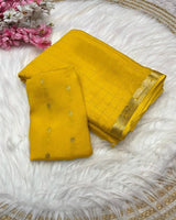 Viscose chinnon saree