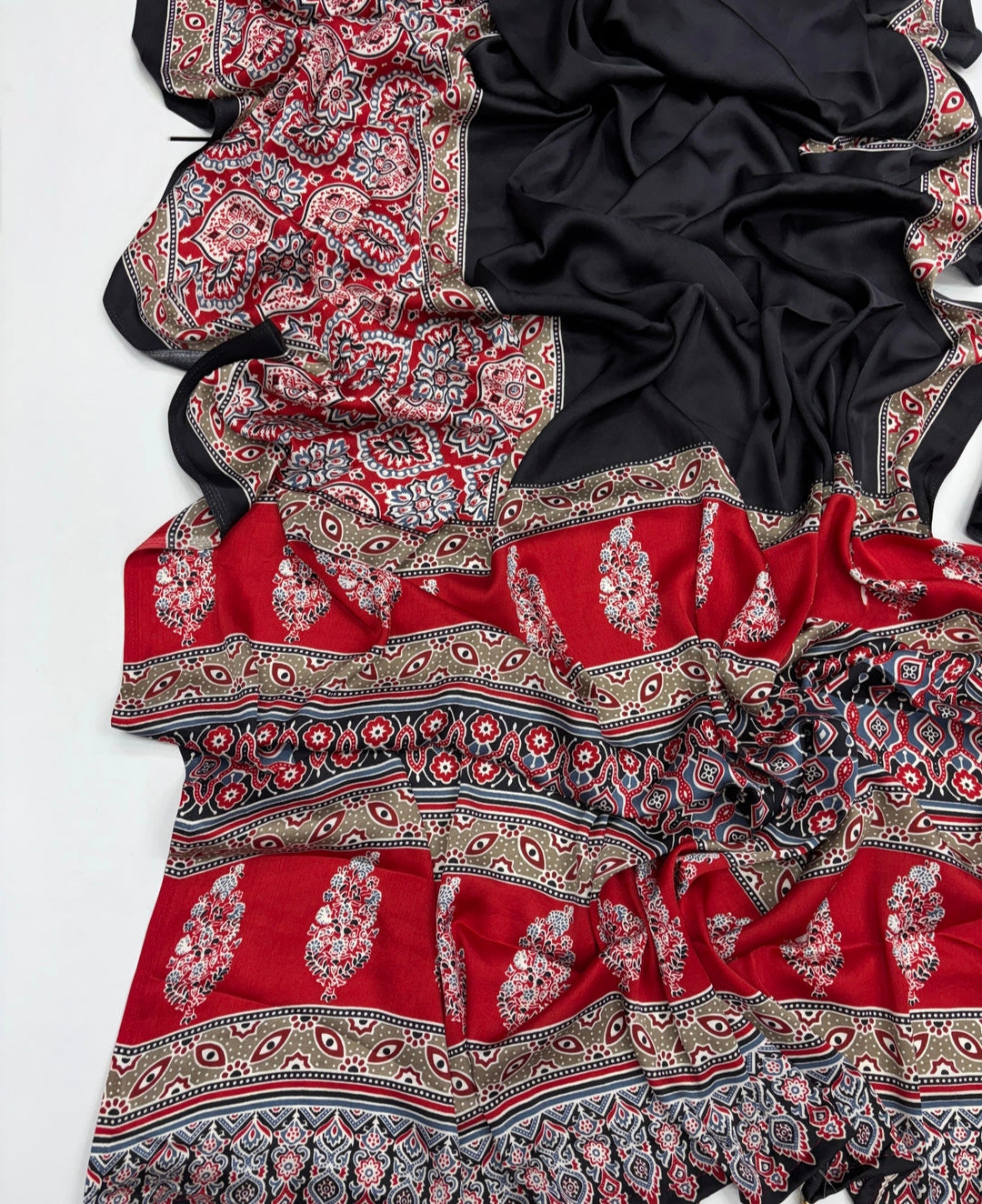 Pure modal Silk Saree