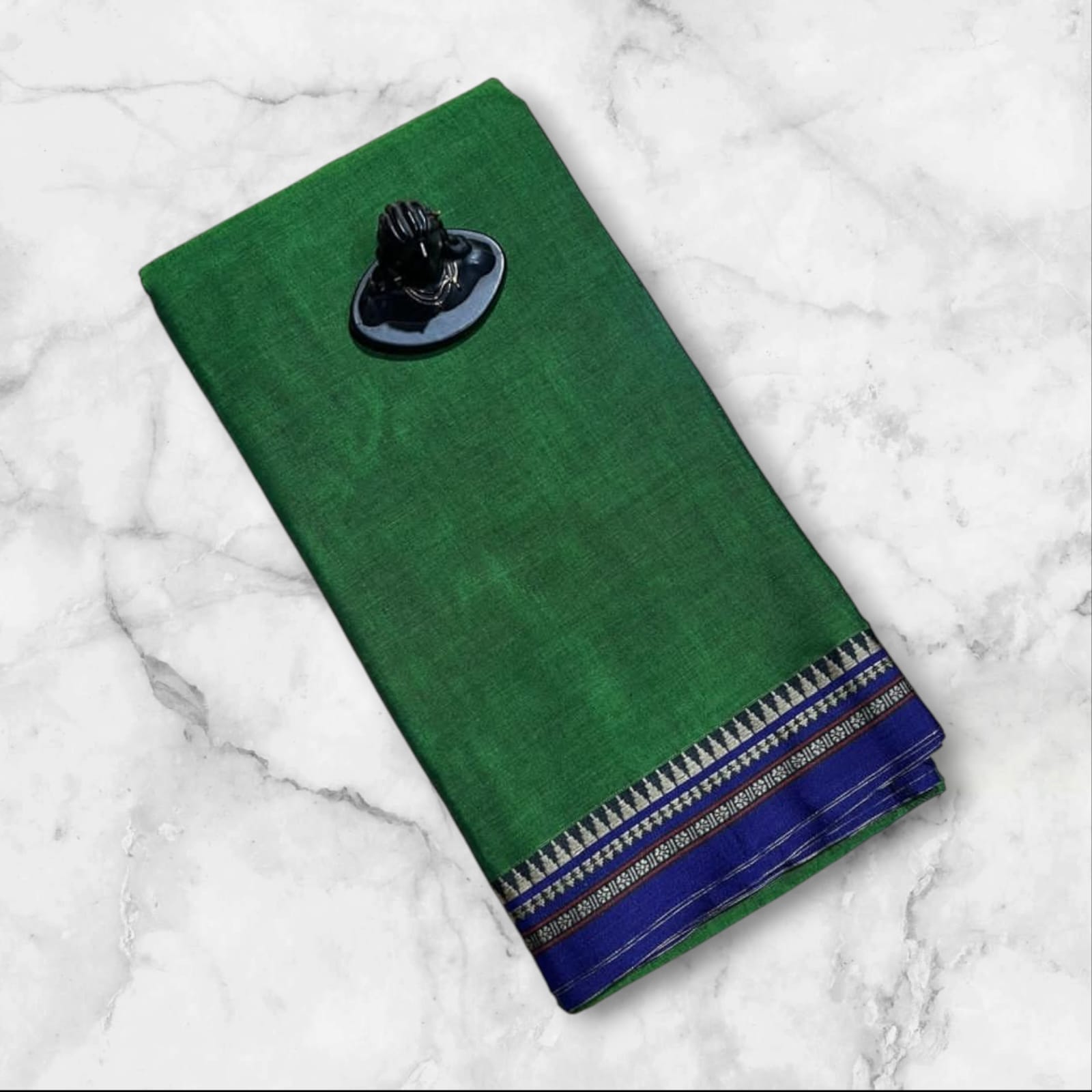 Narayanpeta Nizam boarder mercerised cotton saree