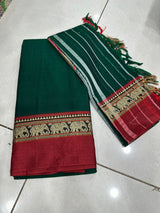 Narayanpeta Elephant Big boarder dress material