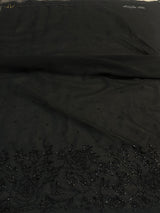 Georgette handwork saree