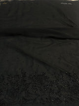 Georgette handwork saree