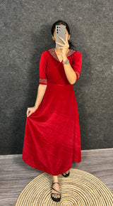 Velvet Party Frocks