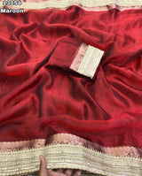 Banarasi Premium glass Tissue Silk saree