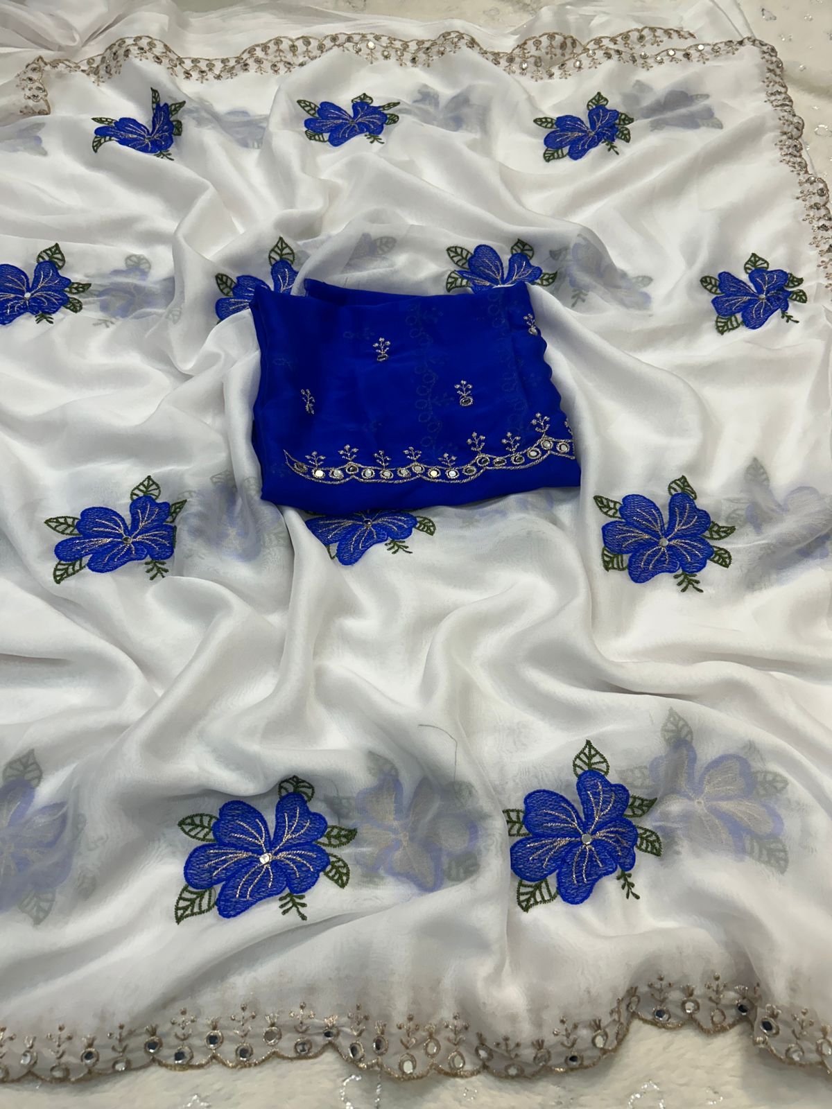 Soft rangoli silk saree