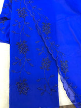 Handwork dress material suit set