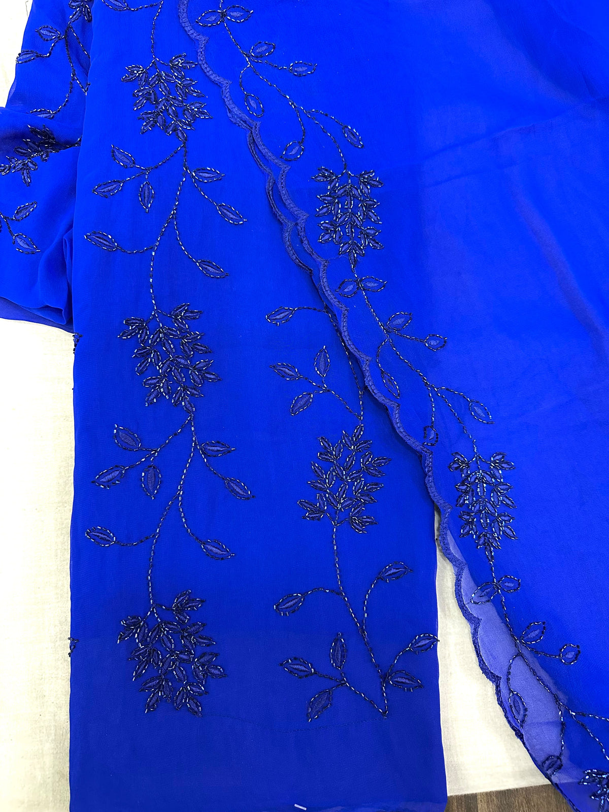 Handwork dress material suit set