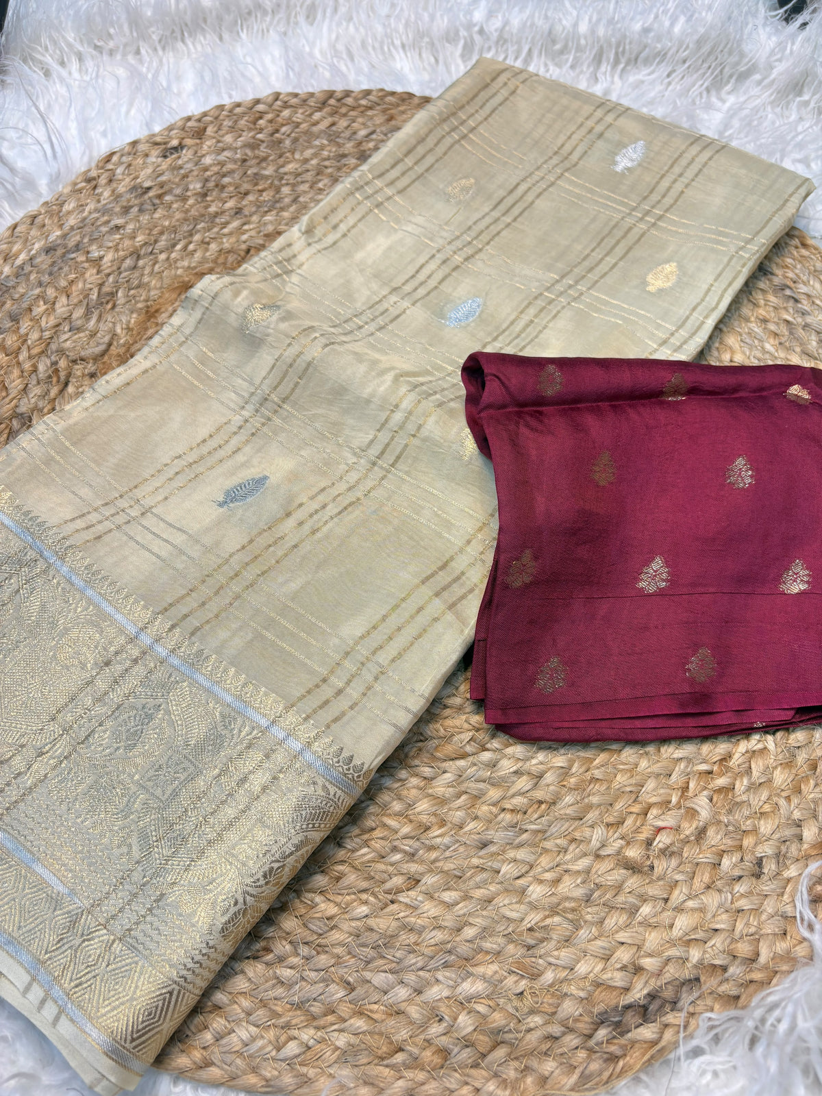 Semi Mysore suvarana silk saree