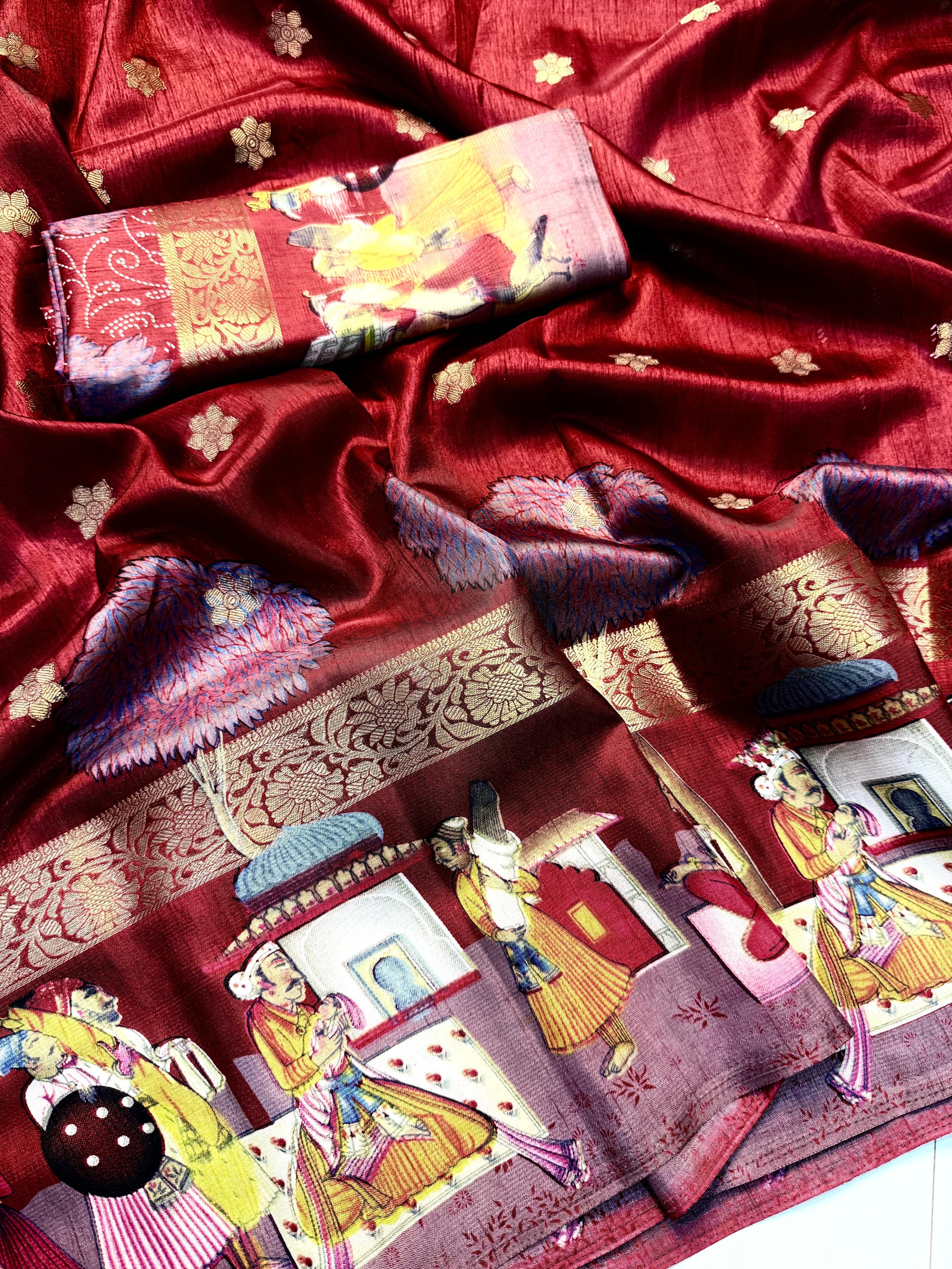 Soft premium dola silk saree