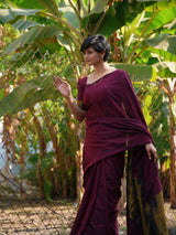 Nayanthara Inspired Khadi Saree