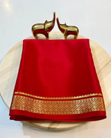 Mysore silk saree gap boarder