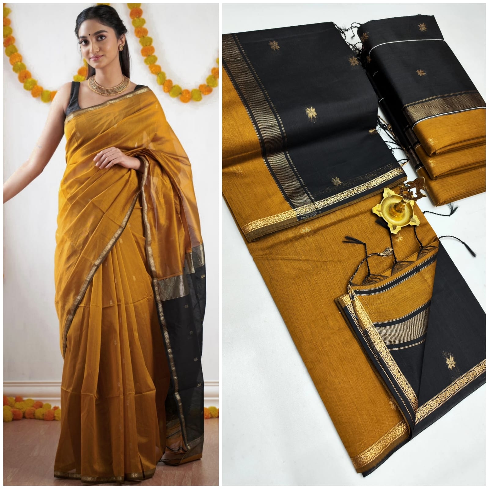 Maheswari Silk Cotton Saree