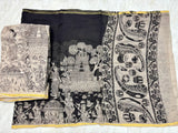 Kota cotton pure kalamkari dress material