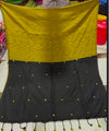 Soft cotton 2 colour combination saree