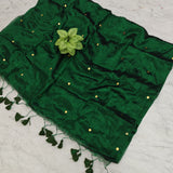 Raga tissue mul cotton saree