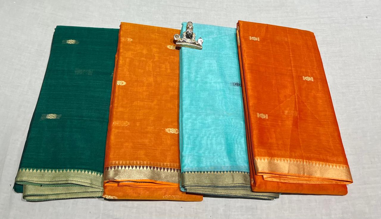 Narayanpeta Buttis temple boarder saree