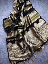 Kaddi viscose tissue saree