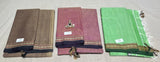 Narayanpeta Handloom Rudraksha boarder Dress material