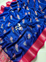 Beautiful marshmellow moss georgette saree
