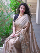 Rangoli silk heavy work saree