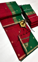 Maheswari Silk Cotton Saree