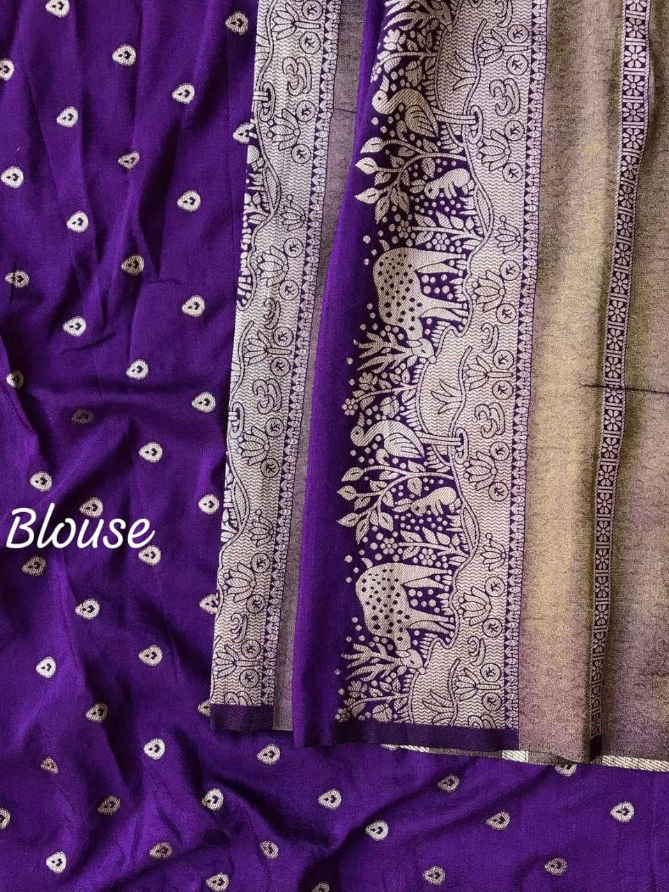 Kaddi viscose tissue saree