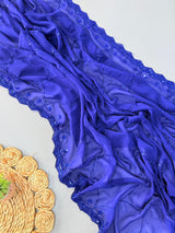 Machine work georgette saree